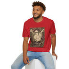 Wildflower Silkie T-Shirt — Art Nouveau Botanical Hen Tee