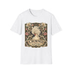 Crowned by Nature Polish Chicken T-Shirt — Vintage Botanical Hen Tee