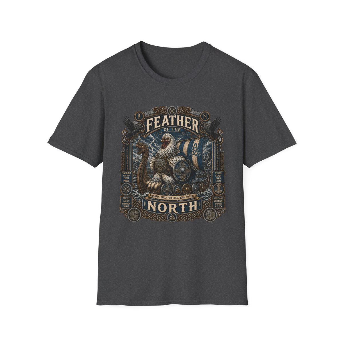 Feather of the North Brahma T-shirt, photo 8