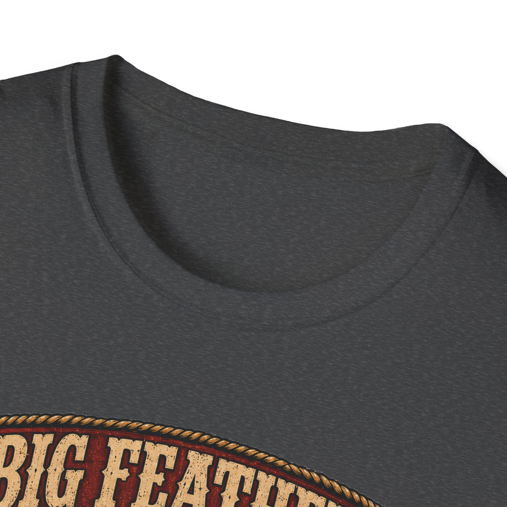 Big Feathers, Bigger Reputation Brahma T-Shirt — Bold Rooster Graphic Tee