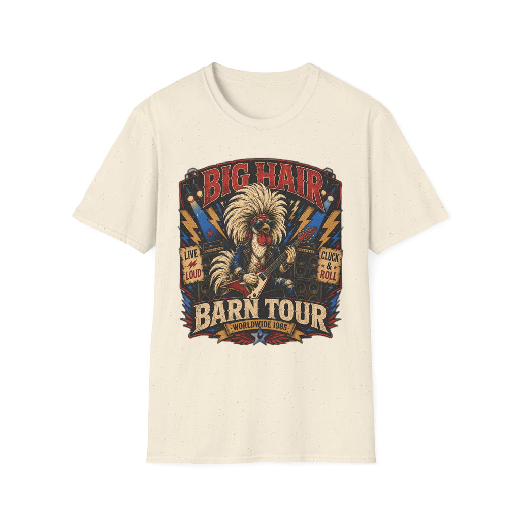 Big Hair Rock Star Concert Polish Chicken T-Shirt