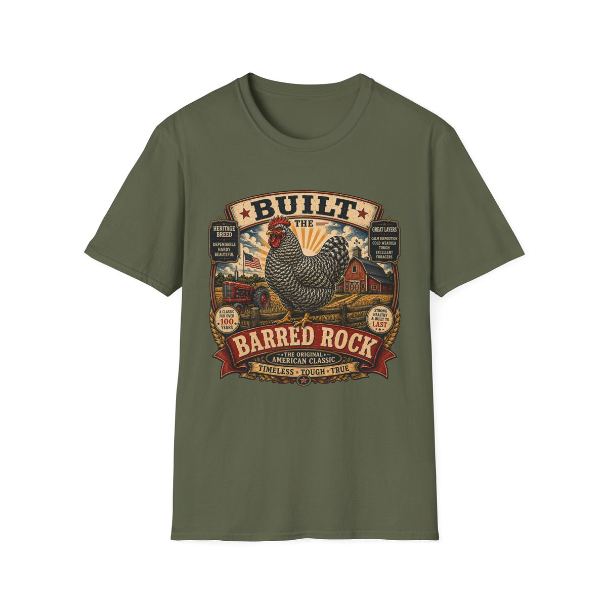 Barred Rock Heritage Farm T-shirt, photo 6