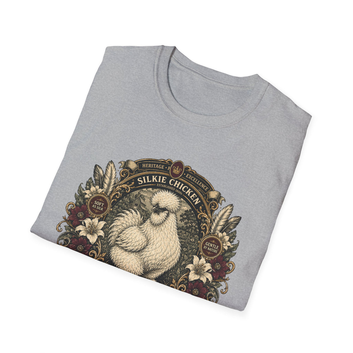 Champion of the Coop Silkie T-Shirt — Regal Show Hen Tee