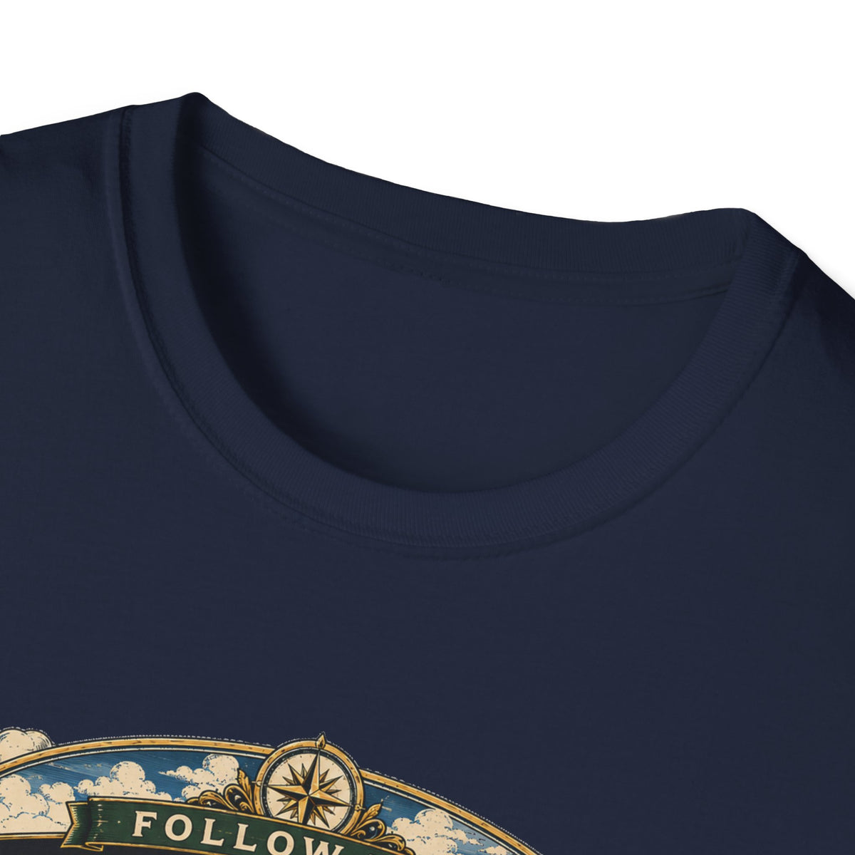 Follow the Great Duck Route T-Shirt — All Who Waddle Are Welcome Tee