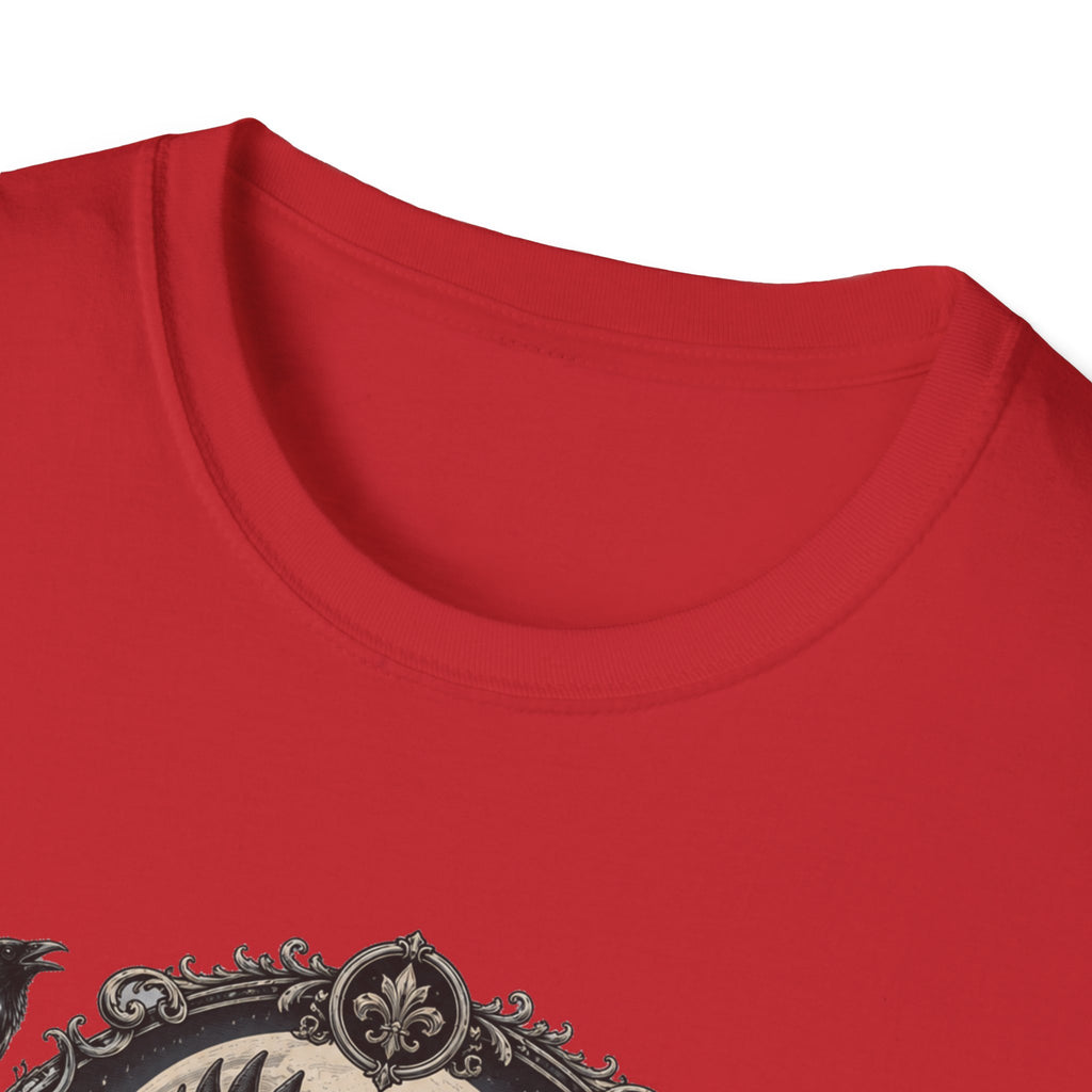 The Midnight Monarch Ayam Cemani T-Shirt — Moonlit Rooster Graphic Tee
