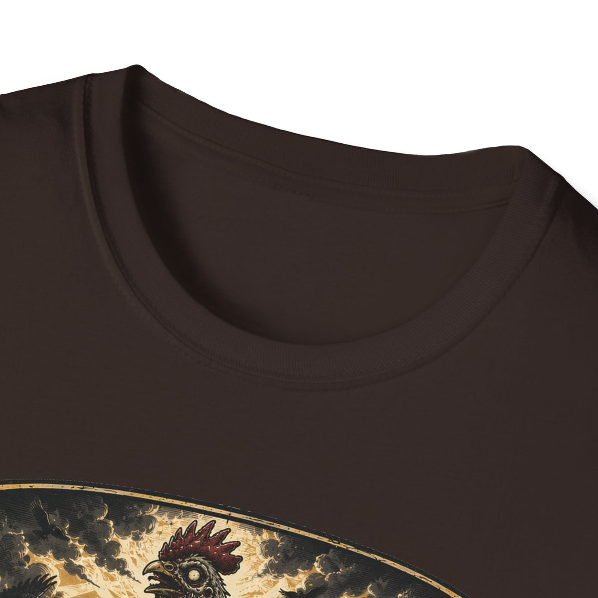 Protect the Last Egg T-Shirt — Undead Guardian Hen Zombie Chicken Tee