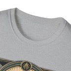 Grace in Motion Indian Runner T-Shirt — Elegant Duck Portrait Tee