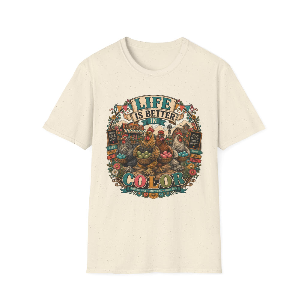 Colorful Farm Festival Easter Egger T-shirt, photo 5