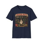 Advanced Poultry Algebra T-Shirt — Chicken Math Chaos Graphic Tee
