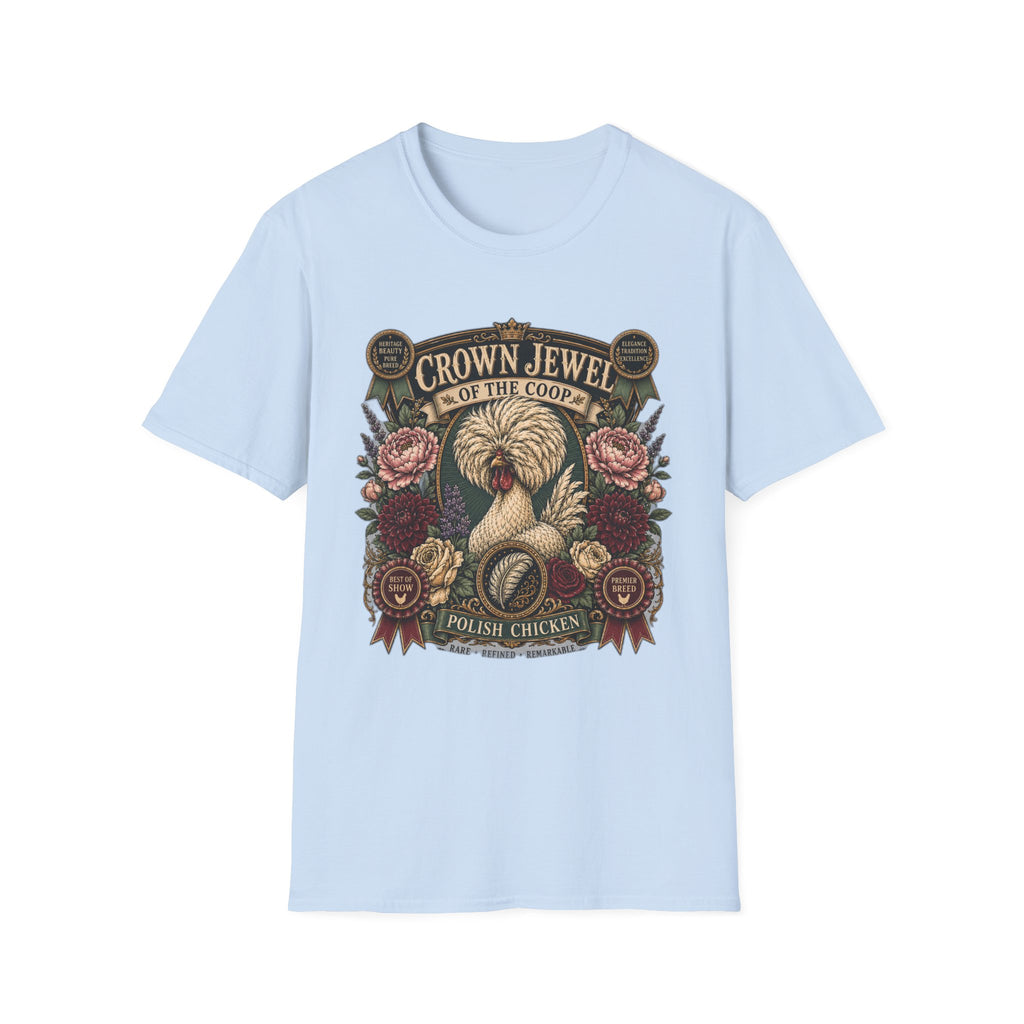 Crown Jewel of the Coop Polish Chicken T-shirt, photo 4