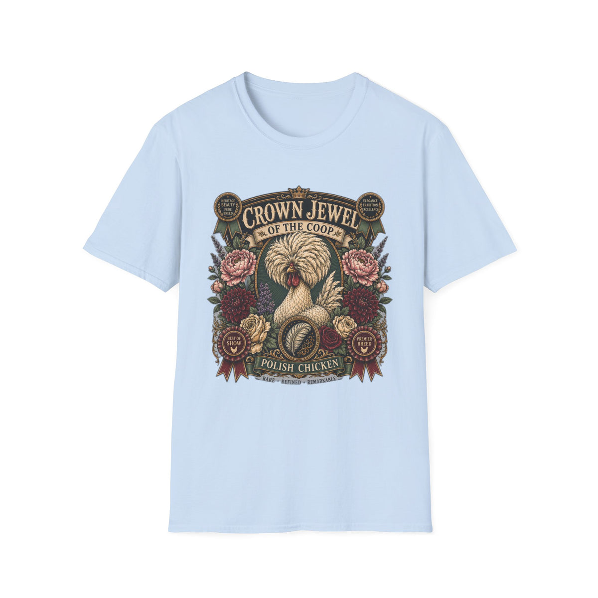 Crown Jewel of the Coop Polish Chicken T-shirt, photo 4