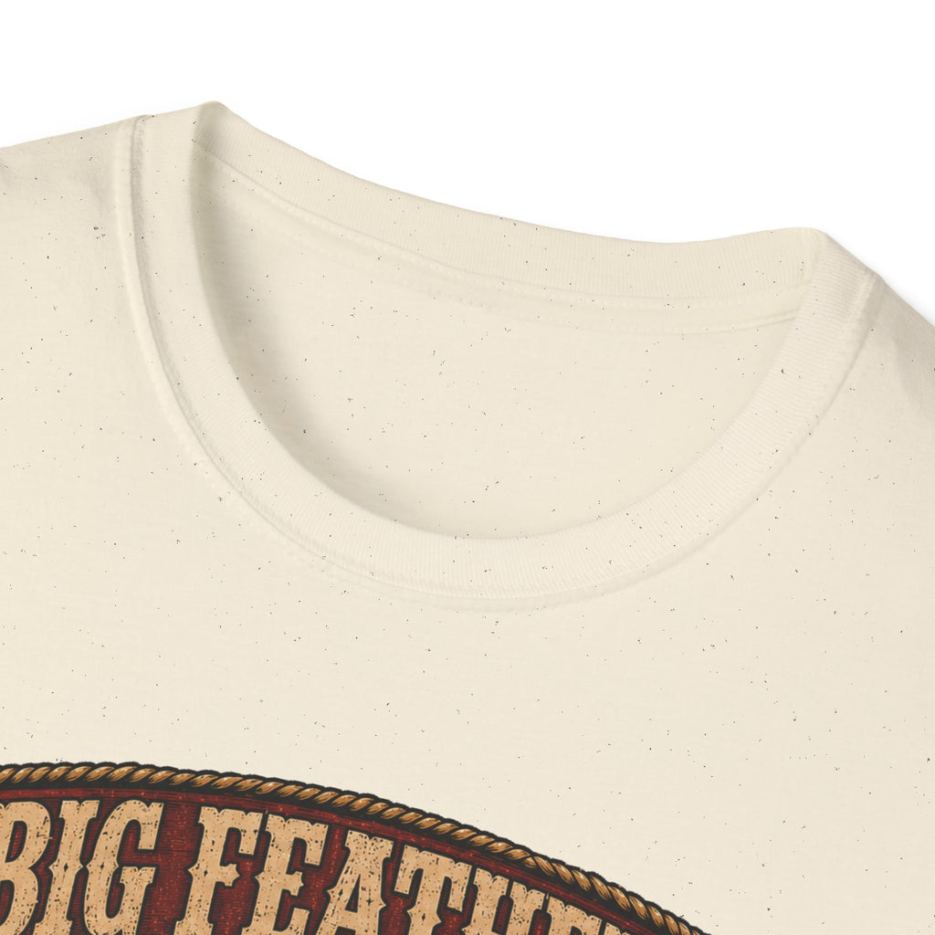 Big Feathers, Bigger Reputation Brahma T-Shirt — Bold Rooster Graphic Tee