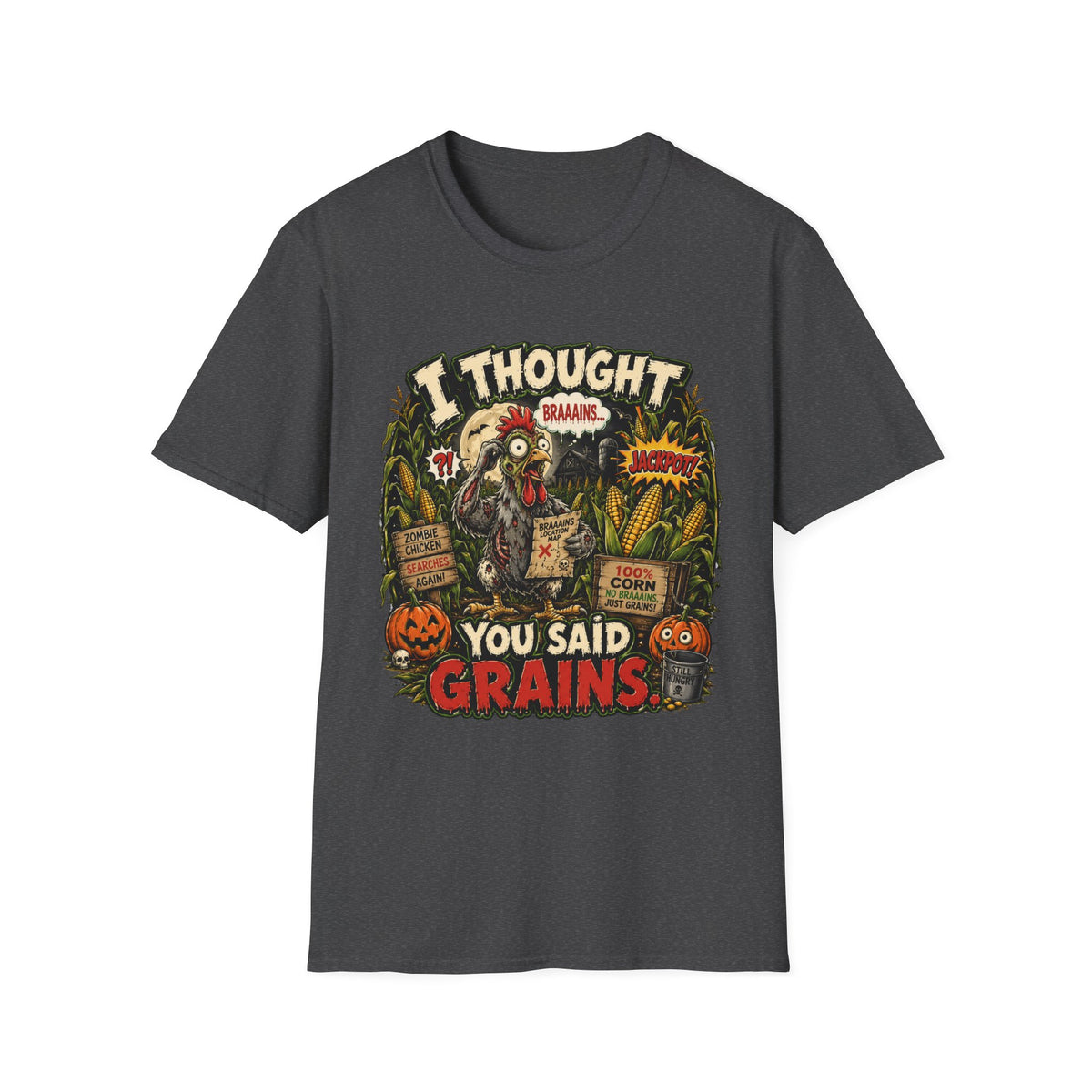 Zombie Chicken's Cornfield Jackpot T-shirt, photo 7