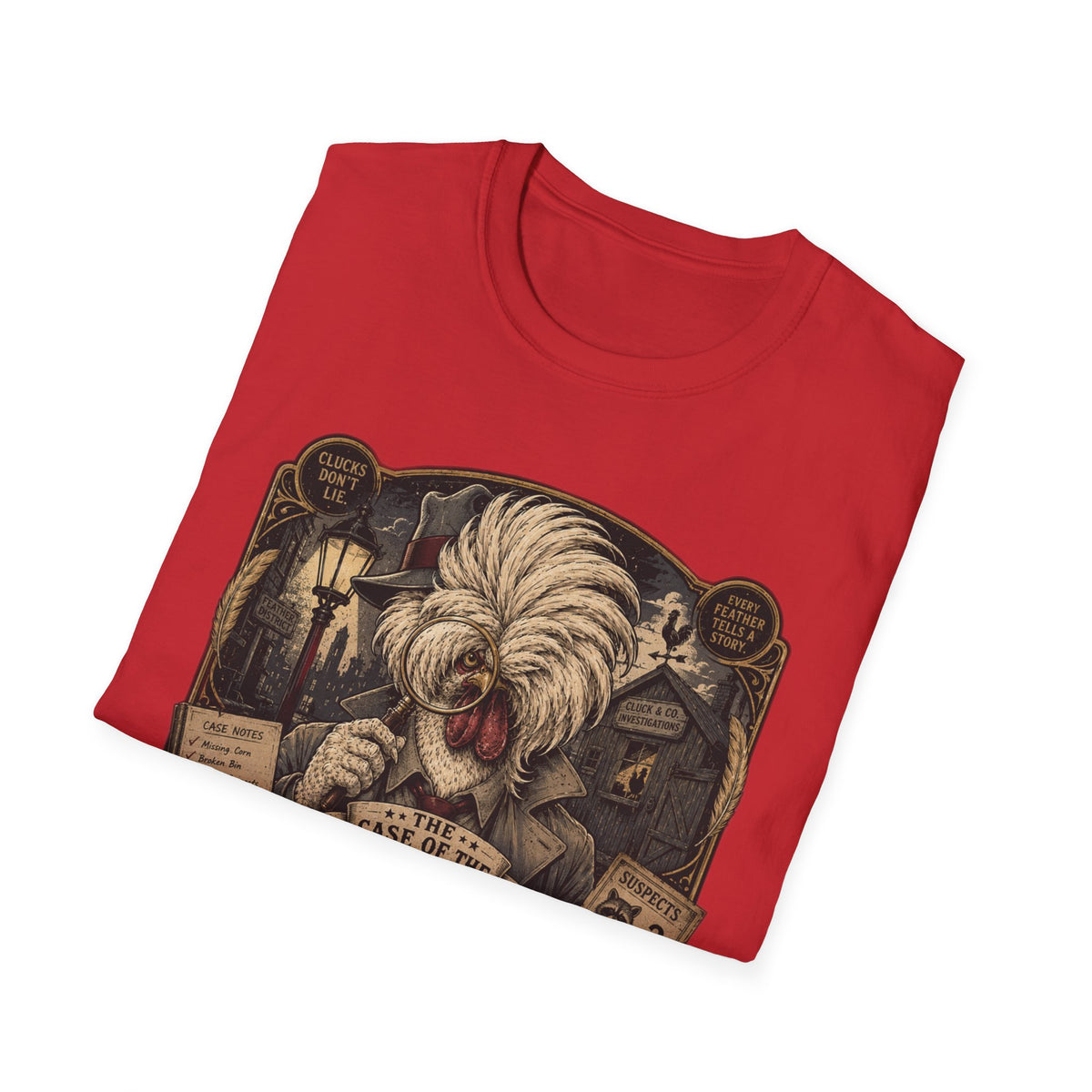 The Case of the Missing Corn Polish Chicken T-Shirt