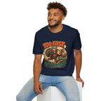 Too Fast for Thanksgiving Turkey T-Shirt — Not Today Funny Holiday Tee