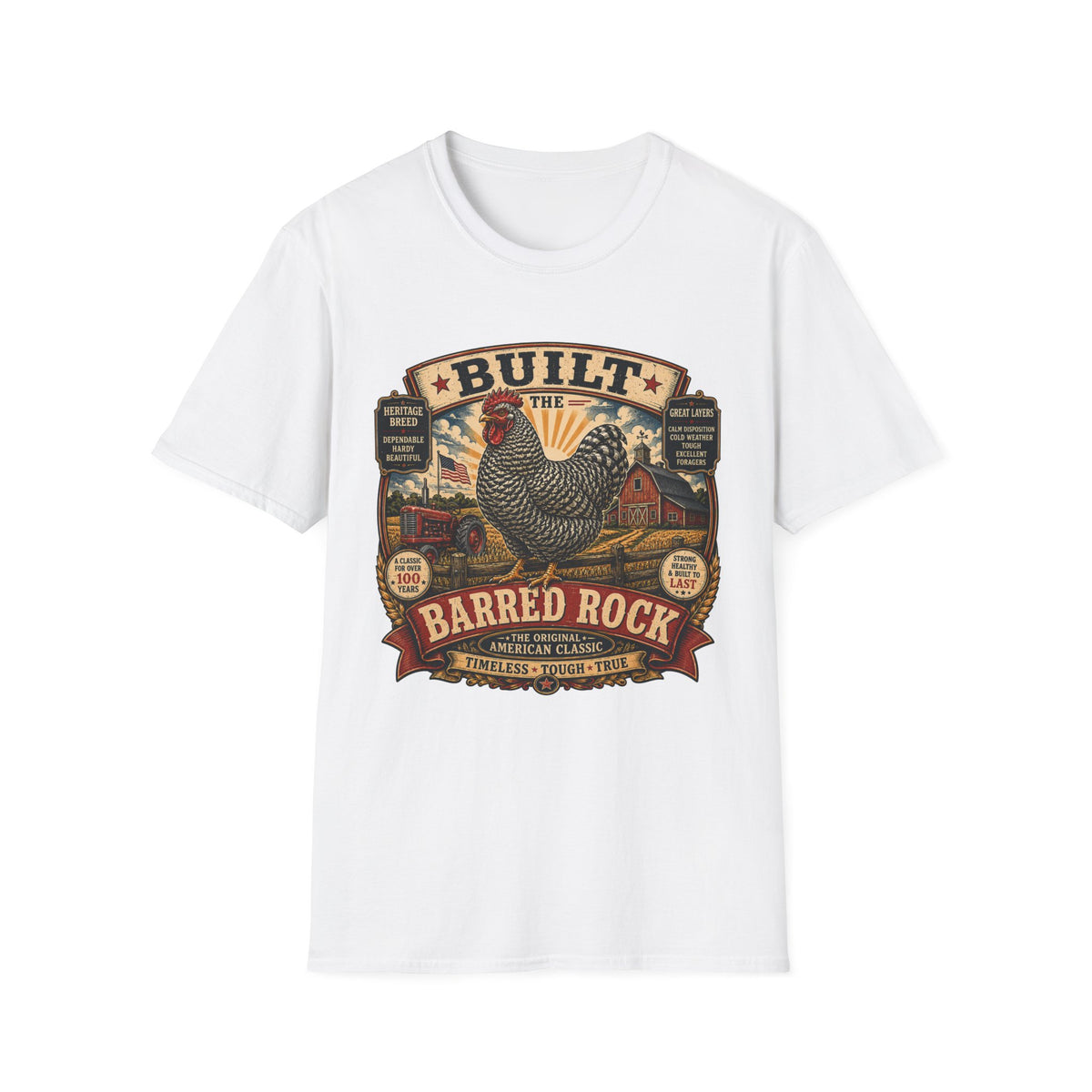 Barred Rock Heritage Farm T-shirt, photo 2