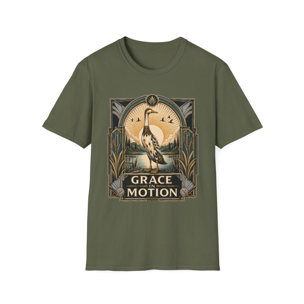 Grace in Motion Indian Runner T-shirt, photo 6