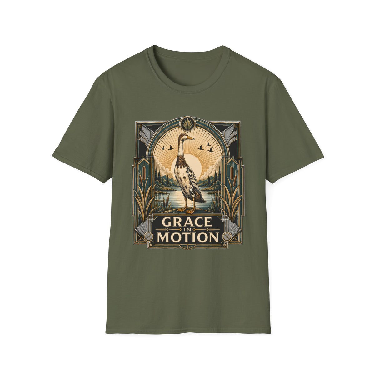 Grace in Motion Indian Runner T-shirt, photo 6
