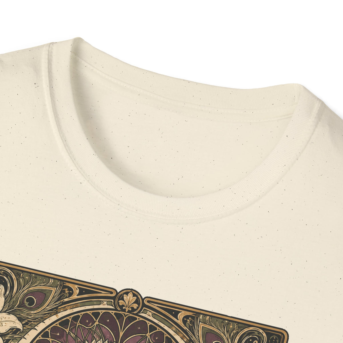 Wildflower Silkie T-Shirt — Art Nouveau Botanical Hen Tee