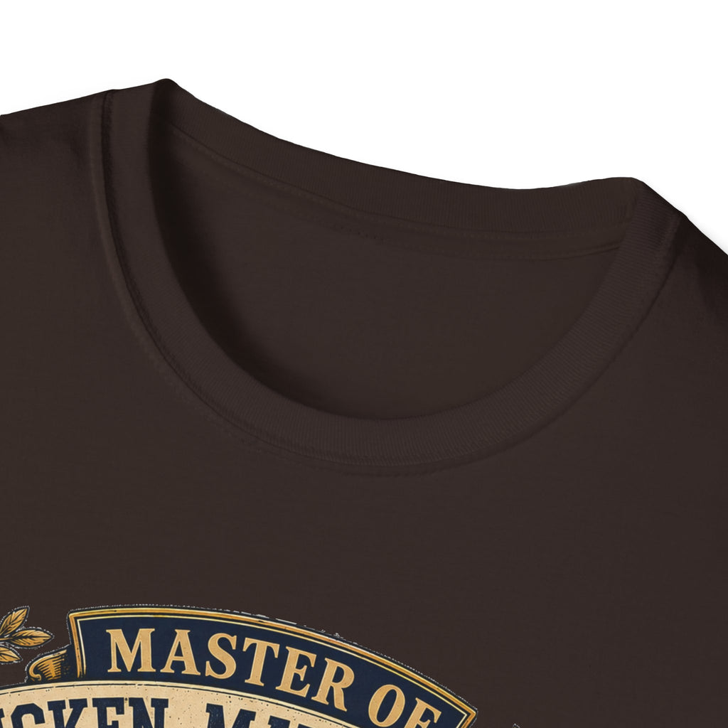 Master of Chicken Mathematics T-Shirt — Collegiate Crest Graphic Tee