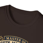 Master of Chicken Mathematics T-Shirt — Collegiate Crest Graphic Tee