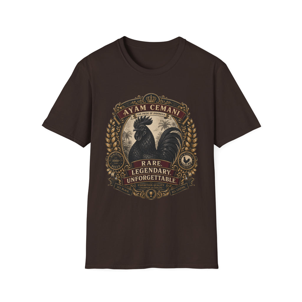 Ayam Cemani Heritage Badge T-shirt, photo 7