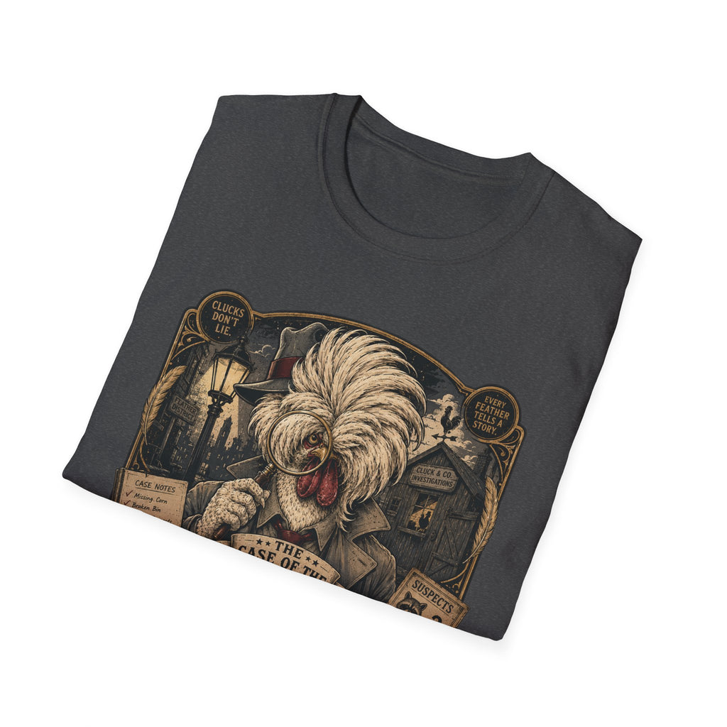 The Case of the Missing Corn Polish Chicken T-Shirt