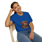 Less Feathers, More Attitude T-Shirt — Naked Neck Rooster Tee