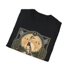 Grace in Motion Indian Runner T-Shirt — Elegant Duck Portrait Tee