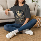 Featherborn Dreamer Silkie T-Shirt — Celestial Moonlit Hen Tee