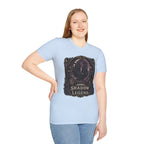 Shadow and Legend Ayam Cemani T-Shirt — Gothic Emblem Rooster Tee