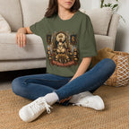 Royal Fluffiness — Queen of Eggs, ruler of the coop Polish Chicken T-Shirt