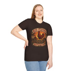 Red Feather Ranch Emblem T-Shirt — Rhode Island Red Heritage Tee