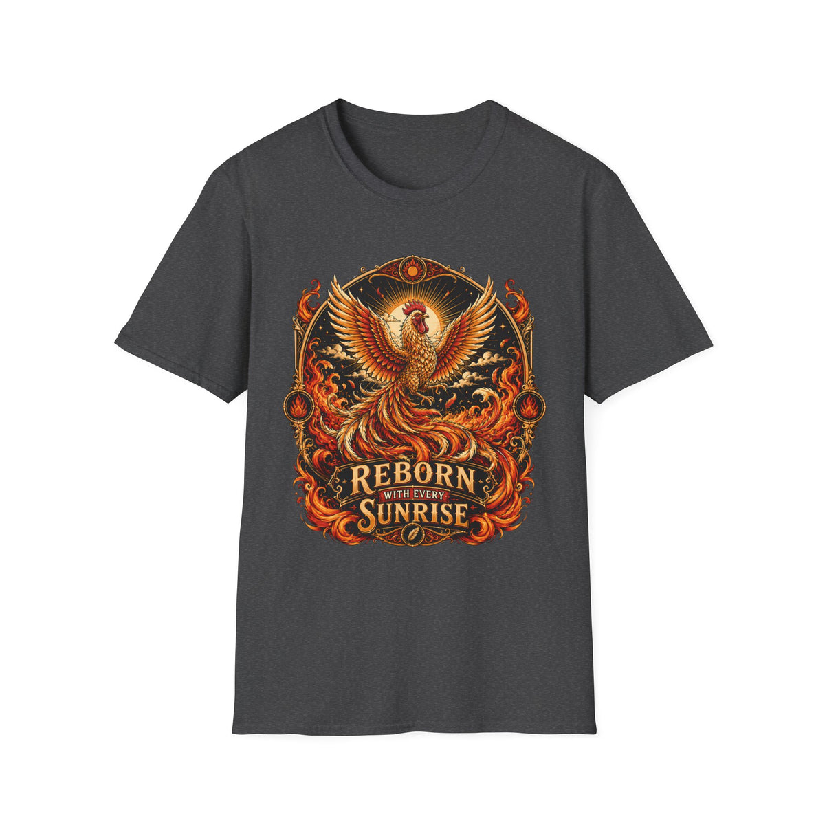 Rise With the Sun Rhode Island Red T-shirt, photo 7