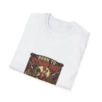 Less Feathers, More Attitude T-Shirt — Naked Neck Rooster Tee