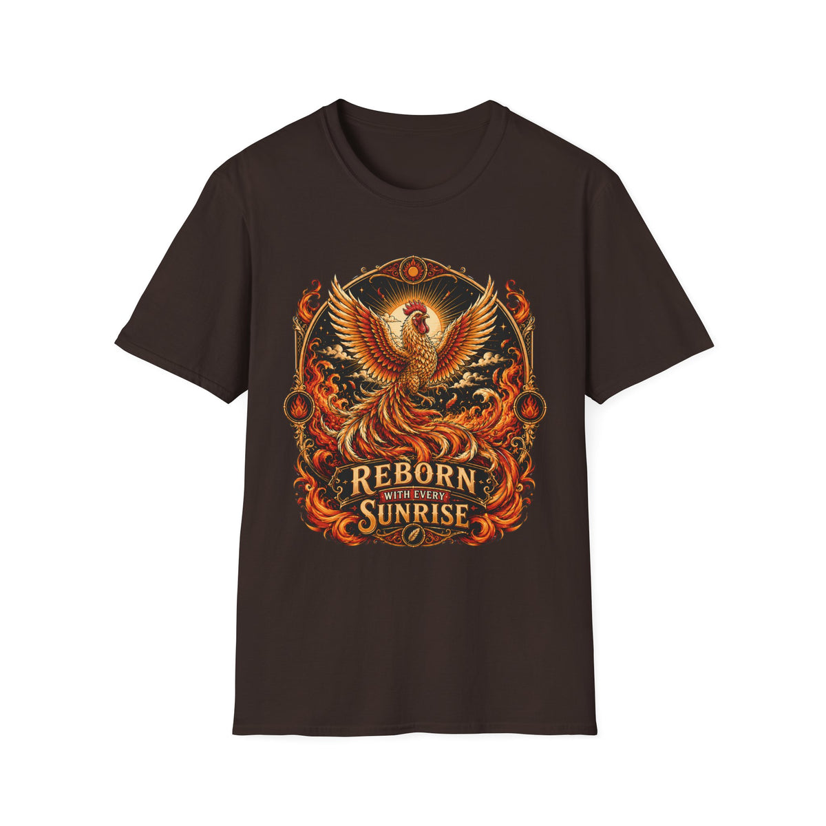 Rise With the Sun Rhode Island Red T-shirt, photo 4