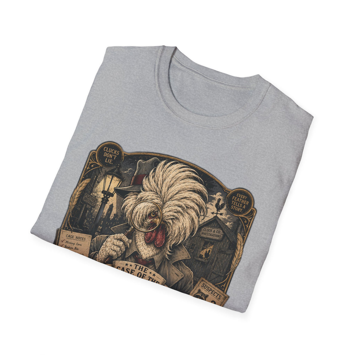 The Case of the Missing Corn Polish Chicken T-Shirt