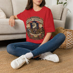 Master of Chicken Mathematics T-Shirt — Collegiate Crest Graphic Tee