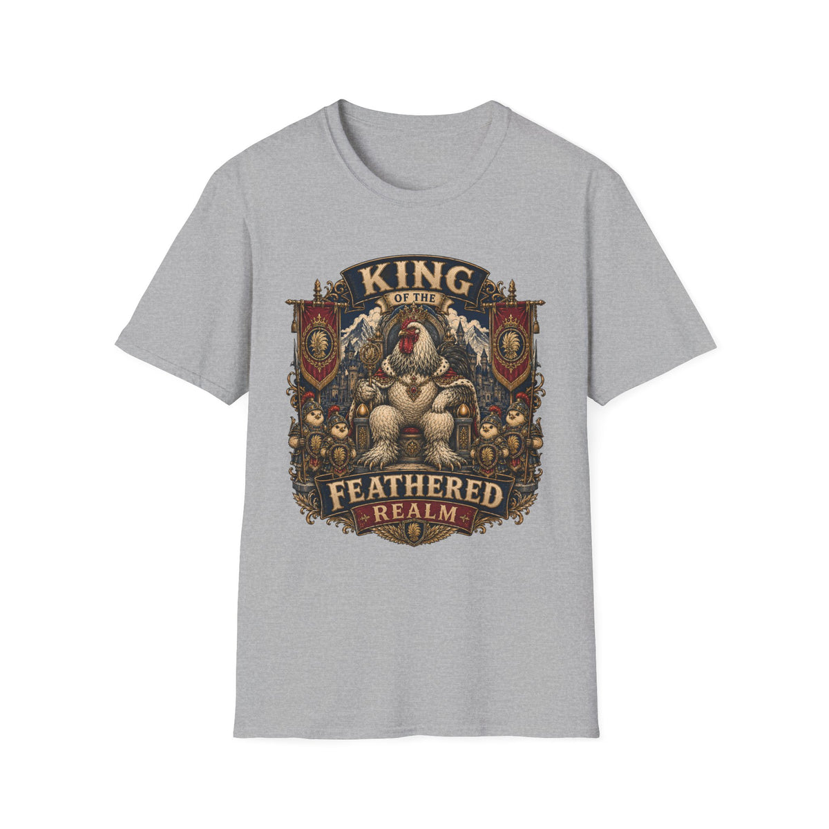 King of the Feathered Realm Brahma T-shirt, photo 3