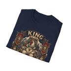 King of the Feathered Realm Brahma T-Shirt — Royal Rooster Crest Tee