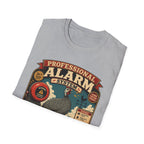 Professional Alarm System Guinea Fowl T-Shirt — Batteries Not Required Tee