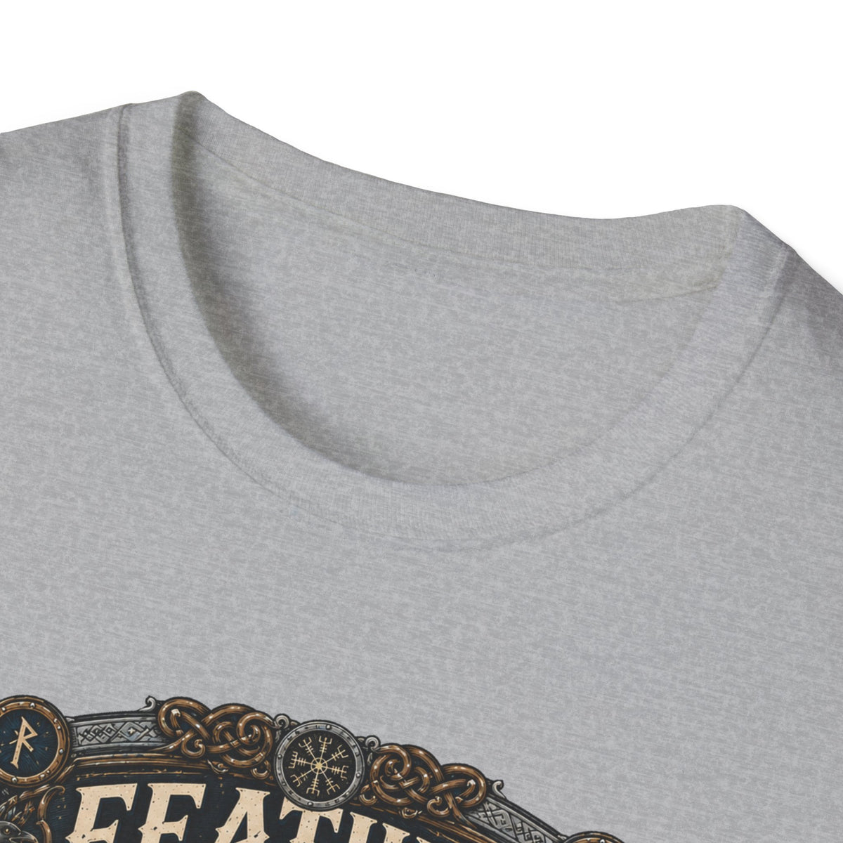 Feather of the North Brahma T-Shirt — Nordic Warrior Rooster Tee