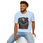 The Last Dragon Rooster Ayam Cemani T-Shirt — Legendary Warrior Tee