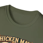 The Only Addiction That Lays Breakfast T-Shirt — Chicken Math Graphic Tee
