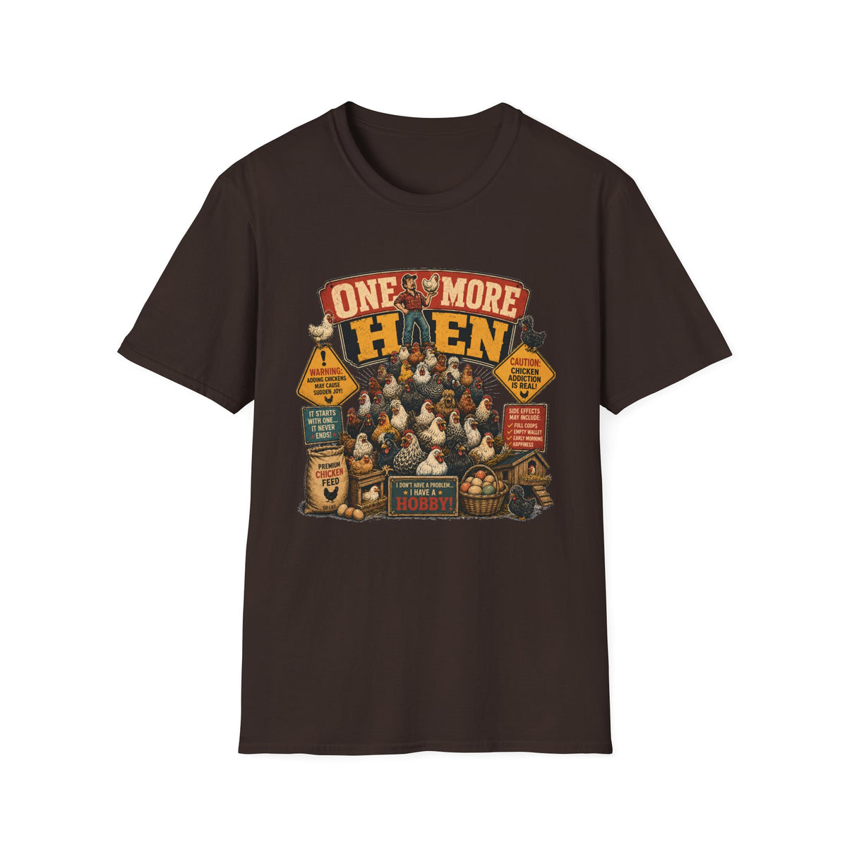 One More Hen T-shirt, photo 4