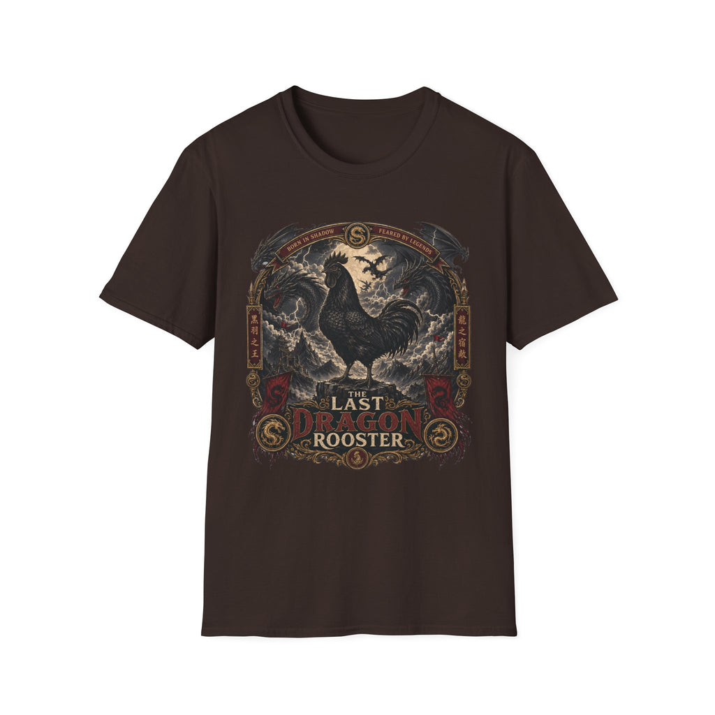 The Last Dragon Rooster Ayam Cemani T-shirt, photo 4