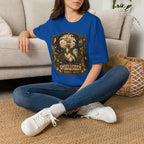 Guardian of the Hidden Grove Polish Chicken T-Shirt — Enchanted Forest Flock Tee