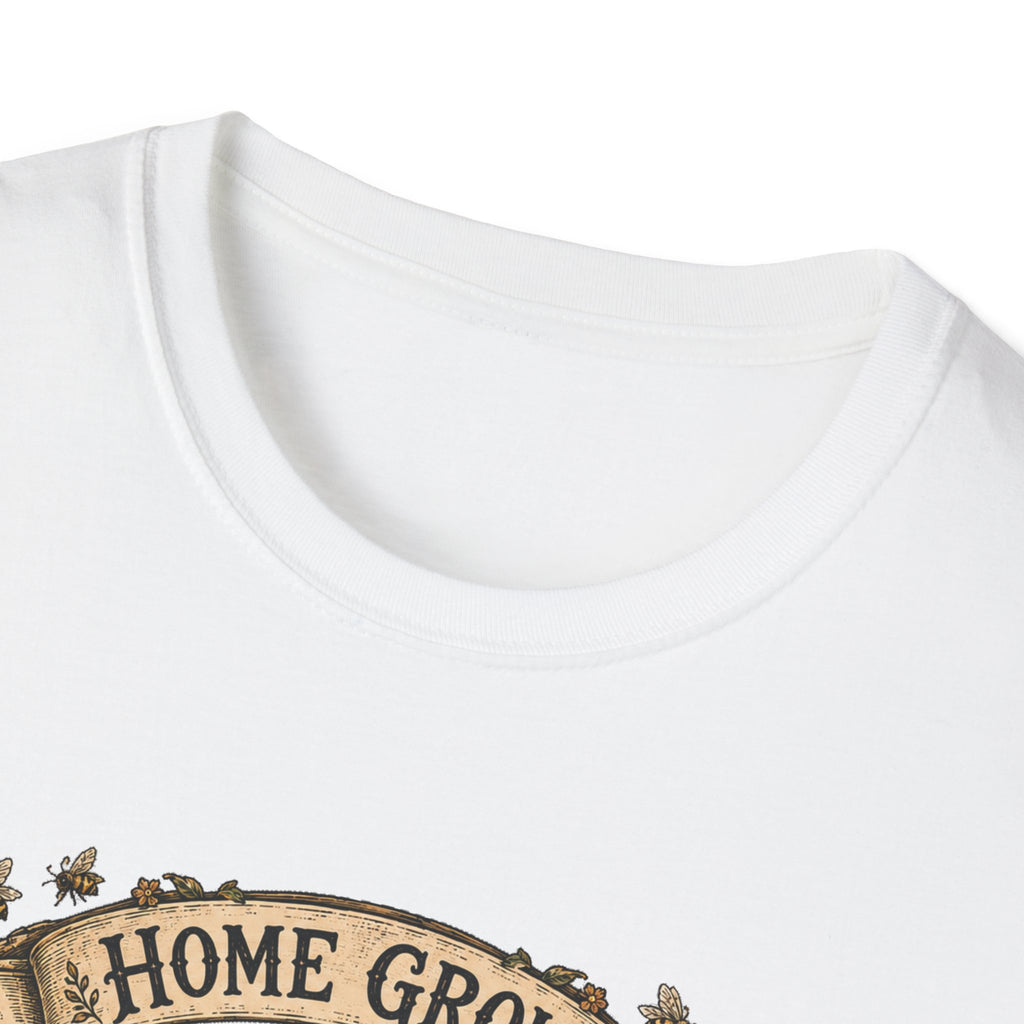 Home Grown and Golden Cochin T-Shirt — Garden Hen & Chicks Tee