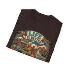 Colorful Farm Festival Easter Egger T-Shirt — Life is Better in Color Tee