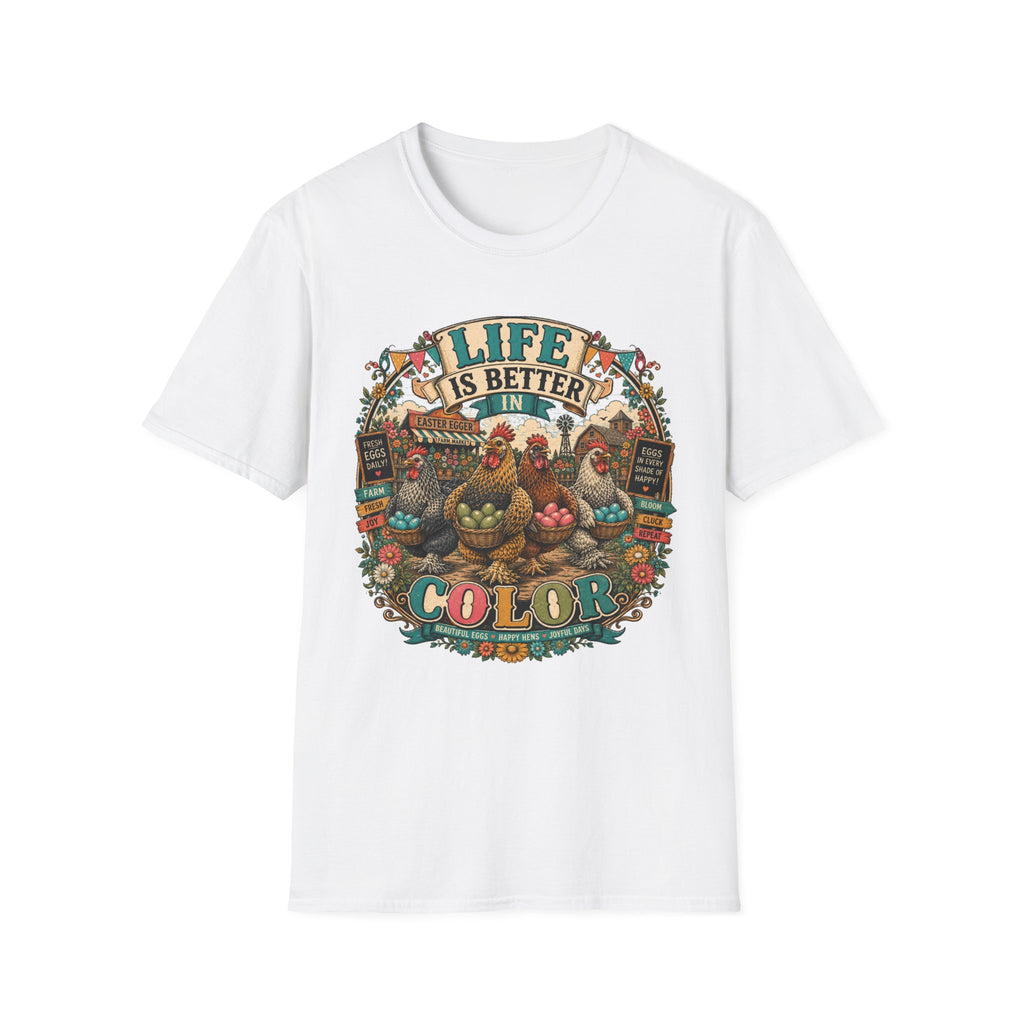 Colorful Farm Festival Easter Egger T-shirt, photo 2